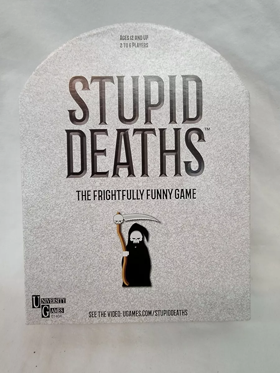  University Games  Stupid Deaths The Party Game, for