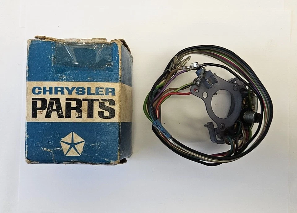 Interruptor de señal de giro Plymouth Dodge C-Body 1967-1969 con curvas 2857242 Nuevo de Lote Antiguo Foto 3 de 4