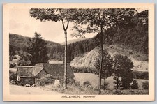 View of House in Hallenberg. Nuhnetal. Vintage German Postcard