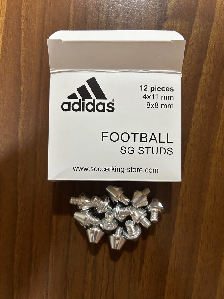 Adidas Replacement Studs Soft Ground (4 x 11mm 8 x 8mm) SG Full Set eBay