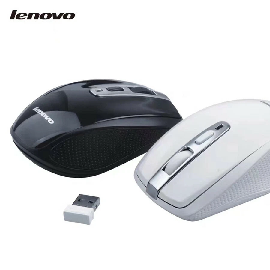 Lenovo 1600DPI 2.4G Wireless Anti-slip Gaming Mouse Mice For PC Laptop Plug/Play - Image 2 of 4