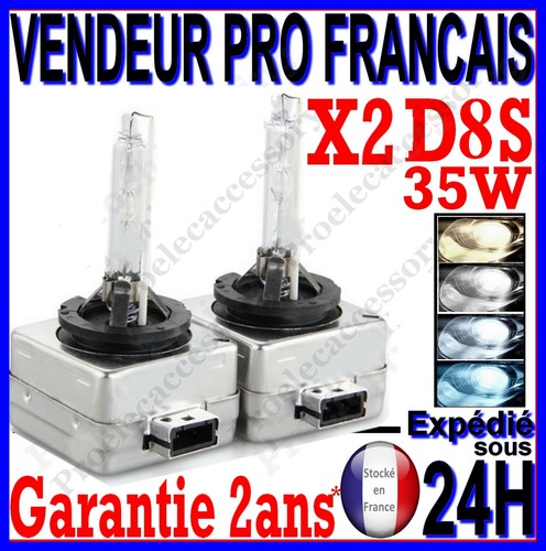 Ampoules Xénon D8S 35W 42V PK32d-1 - Compatibles OSRAM/Philips Pour Audi, VW, Toyota Et Plus