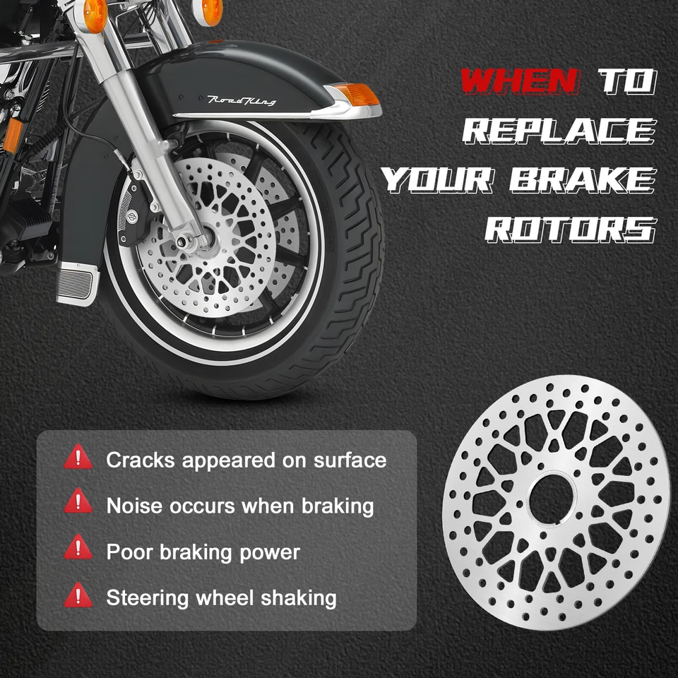 11.5'' 2 Piece Front Harley Rotors for Harley Road Glide, Electra/Street Glide - Image 2 of 4