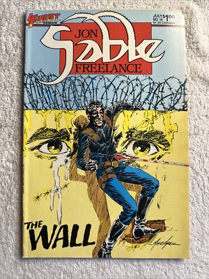 Jon Sable Freelance #14 First Comics July 1984 Mike Grell