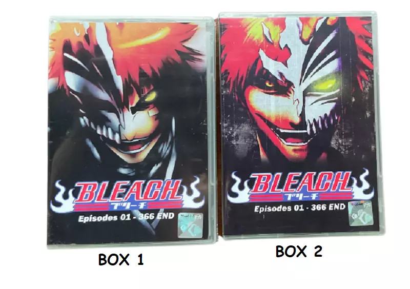 DVD Bleach Episode 1 - 366 + Movie Complete Series English Dubbed