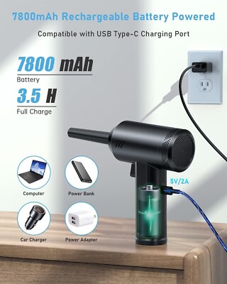 Akku-Luftstaubtuch 83000 U/min Druckstaubtuch -100% Original- UVP 69,99 £