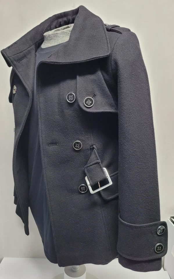 Chaquetón verde con envidia mezcla de lana - excelente estado usado solo unas pocas veces Foto 2 de 4