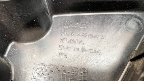 06F109123A Audi A4 8E A6 4F Seat Exeo Original Zahnriemenabdeckung 2.0TFSI - Picture 3 of 4