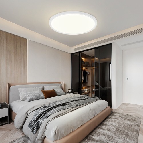 LED Deckenleuchte Ultraflach 21W Deckenlampe Wohnzimmer Schlafzimmer 4000K - Bild 7 von 10