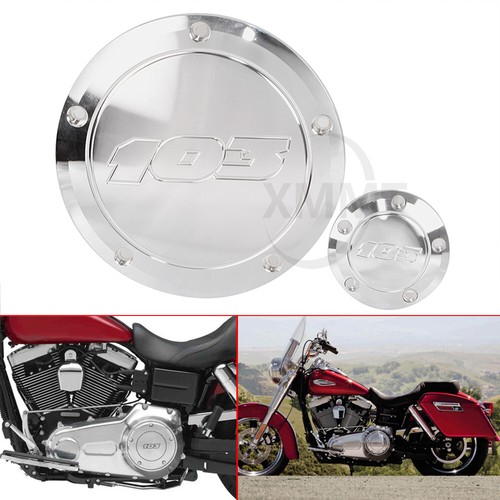 103 Derby Timing Timer Cover For Harley Dyna FXDL Electra Street Glide