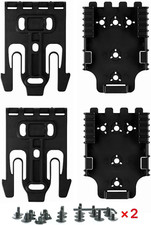 2 Pcs QLS Kit, Quick Locking Belt Accessories, Quick Connect Drop Leg Holster
