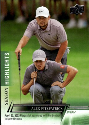 2024 Upper Deck Golf Alex Fitzpatrick