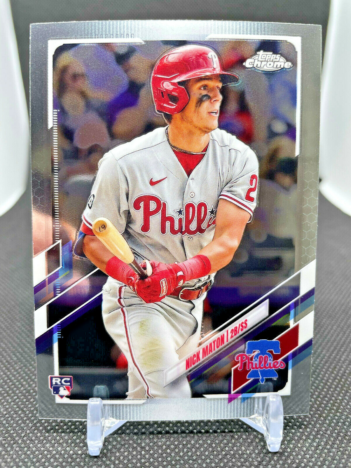 2021 Topps Chrome Update Nick Maton Rookie RC #USC77 Philadelphia Phillies  | eBay