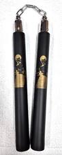 Foam Nunchucks for Martial Art Karate Training - Black