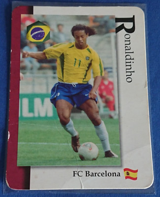 Ronaldinho Non Rookie Card RC - Foci International Stars 2002 Hungarian Ed.