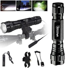 500Yards Hunting LED White Flashlight Night T...