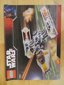 Lego 7658 Y Wing Fighter Star Wars Complete