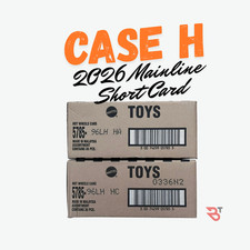 Hot Wheels 2026 Basic Mainline Case H Short Card 1:64 Diecast – Choose Variation