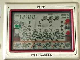 Nintendo FP-24 Chef LSI Game and Watch Used Vintage Retro Japan #05593915