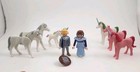 Vtg Geobra Playmobil Magical Princess Prince Fairy Unicorns Horse Prince 10 Toys — photo 1