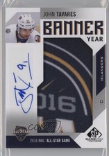 2016-17 SP Game Used Banner Year All-Star John Tavares #BAS-JT Auto 2u9