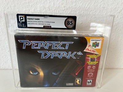 PERFECT DARK - N64 - NEW & SEALED - PIXEL 85 - NO VGA/PSA - RAREWARE - 2000