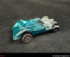 Vintage 1969 Original Mattel Hot Wheels Redline Chaparral 2G Aqua Teal No Rear