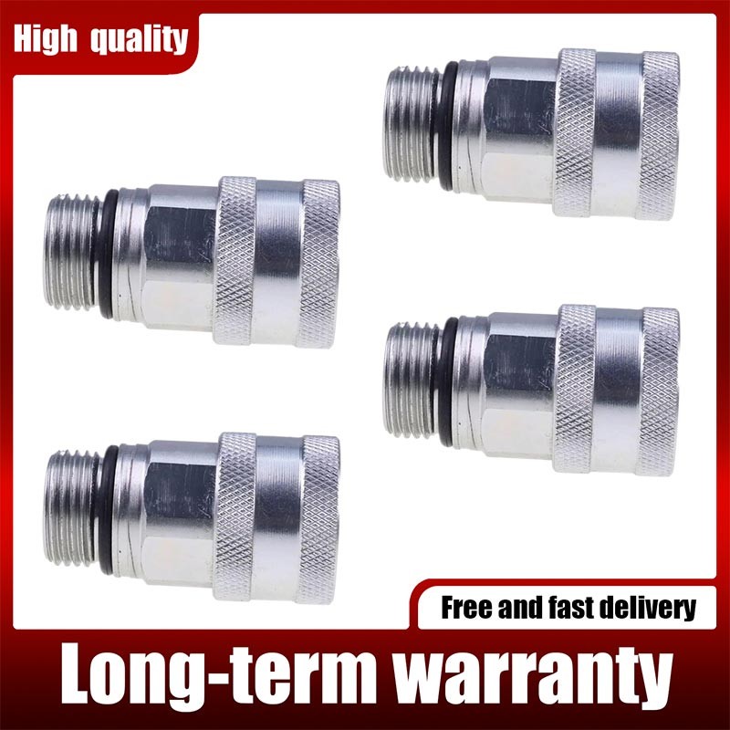 4X AM115139 Hydraulic Quick Connect Coupler For John Deere 415 425 445 455 X700