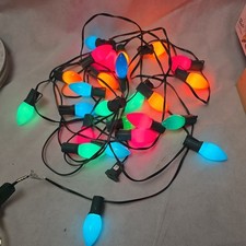 25 C9 Christmas Lights, 25' C-9 bulbs, tested.... Set 1, other sets listed.