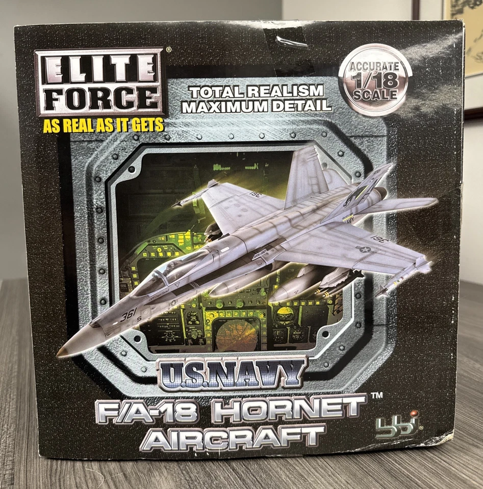 BBI Elite Force #21267 1/18 Scale F/A-18 Hornet Jolly Rogers VFA-103 NOS & RARE! - Image 2 of 4