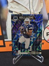 2025 Panini Mosaic - Hall of Fame Terrell Owens #297 Reactive Blue Mosaic Prizm