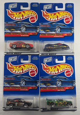 Hot Wheels 2000 Kung Fu Force Series complete Series (4) New