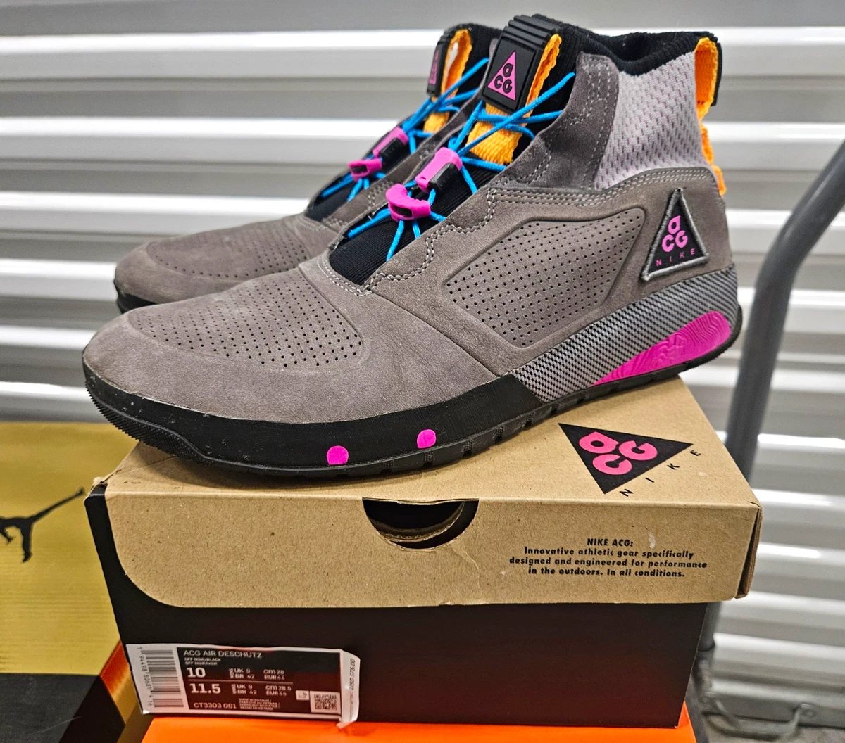 Nike ACG Air Deschutz Black Off Noir for Sale | Authenticity