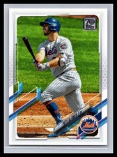 2021 Topps Baseball #84 Pete Alonso Paper Base Set Card New York Mets Orioles