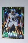 2025 Bowman Chrome University Football Black & Gold Stealth Refractor Matayo Uiagalelei #64