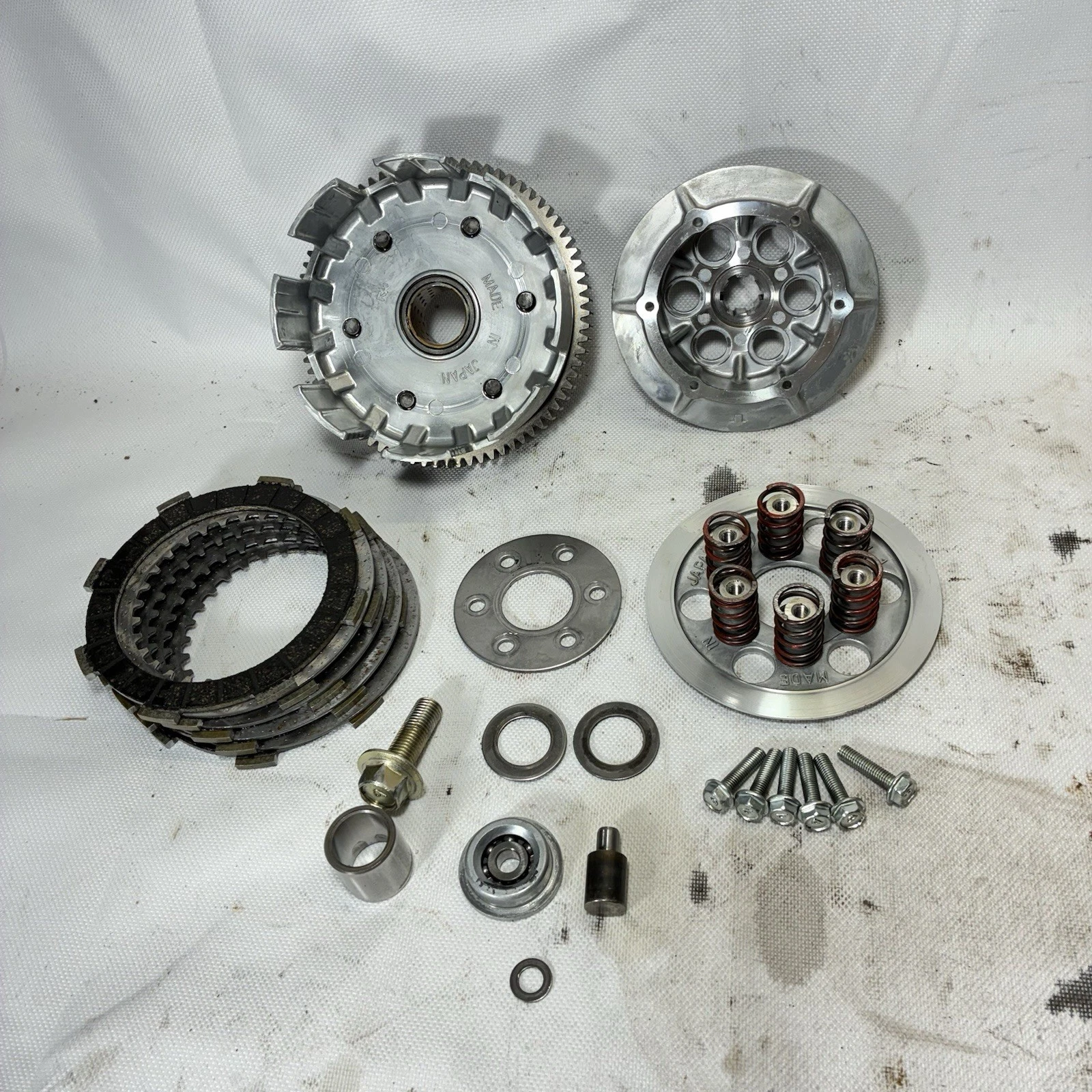 2003 - 22 Kawasaki kx65 clutch kx 65 basket hub plate springs OEM