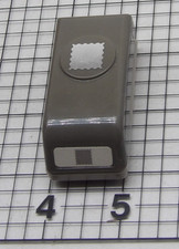 Stampin Up Scalloped Square Postage Stamp Shape Mini Paper Punch