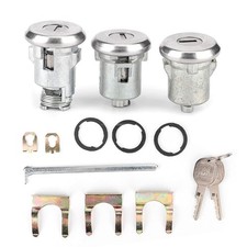Car Door Lock Cylinder Set With Trunk Lock And Round Head Keys Replacement Car Door Lock Cylinder Set With Trunk Lock And Round Head Keys Replacement