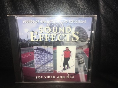 Sampling-CD ''Sound Effects: Games, Guns & Explosions'' SFX Samples Video & Film