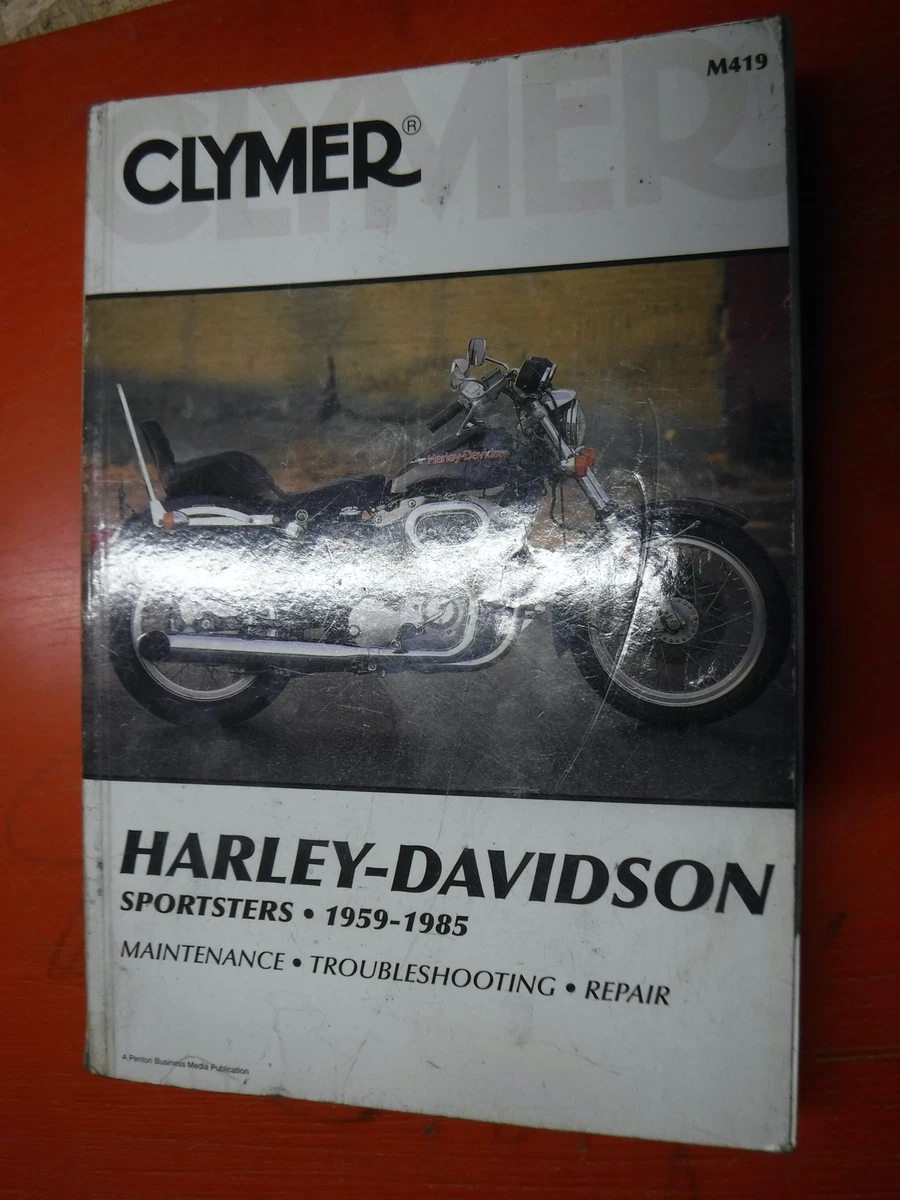 Harley Davidson Sportster Clymer Motorcycle Repair Manuals