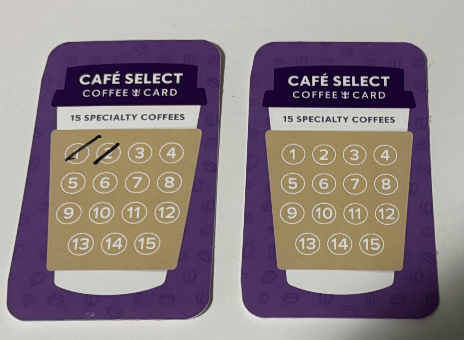Royal Caribbean Cafe Select Cards – 28 Punches – Transferable