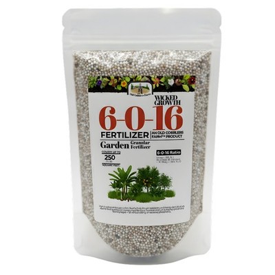 Old Cobblers Farm  Wicked Growth 8-0-16 Phosphorus Free Potash Lawn Crop Fruit