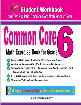 Common Core Math Exercise Book for Grade 6 Reza Nazari (u. a.) Taschenbuch 2019