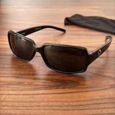 Guess GU 6104P BLK-3 Polarized Sunglasses Used 58-16-135 Black Frame