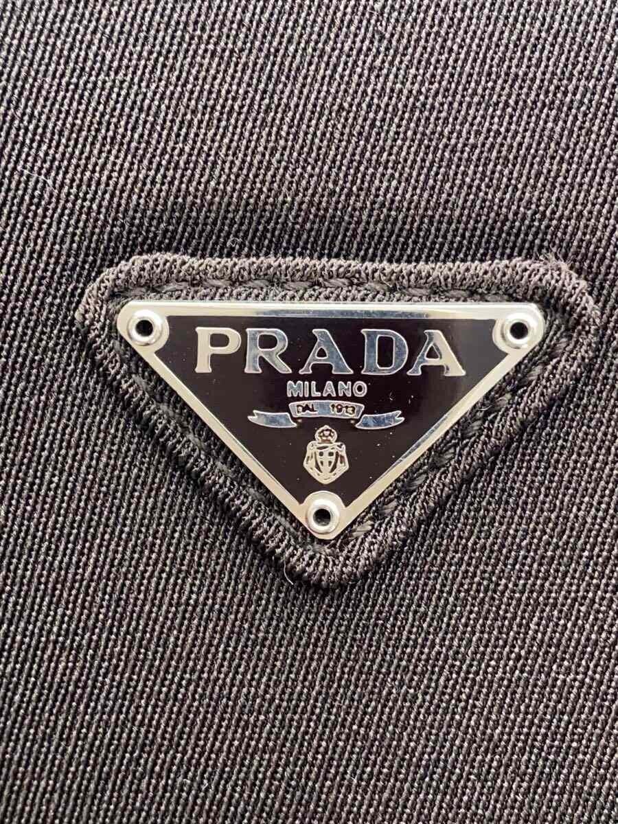 PRADA Shoulder Bag BLK Solid - image 5