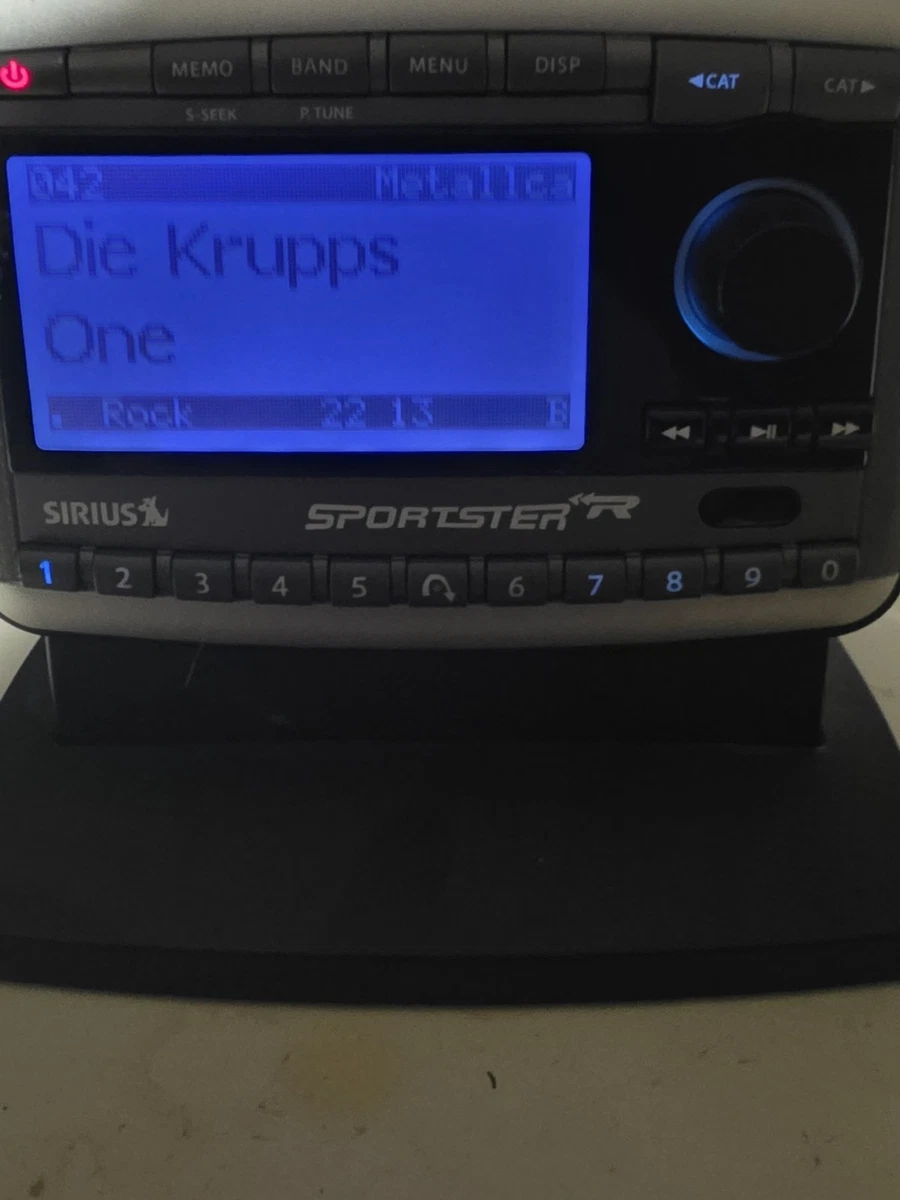 Radio Satellite XM Sportster SPR2C Avec émetteur FM