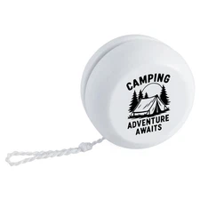 'Camping Adventure Awaits' Retro Style Yo-Yo (YY00049163)