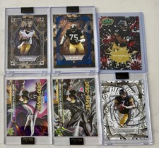 Lot(6) Wildcard Steelers Legends Roethlisberger, Ward, Greene, Polamalu Numbered