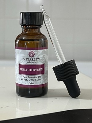 Vitality Extracts HELICHRYSUM Essential Oil 30 ml Skin Health Antioxidant NEW