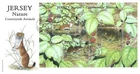 2007 Jersey Nature. Countryside Animals Miniature Sheet First Day Cover